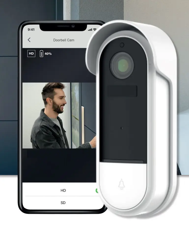 home security doorbell camera - IDES home intruder alarms